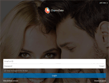 Tablet Screenshot of charmdate.com